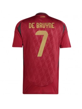 Billige Belgia Kevin De Bruyne #7 Hjemmedrakt EM 2024 Kortermet